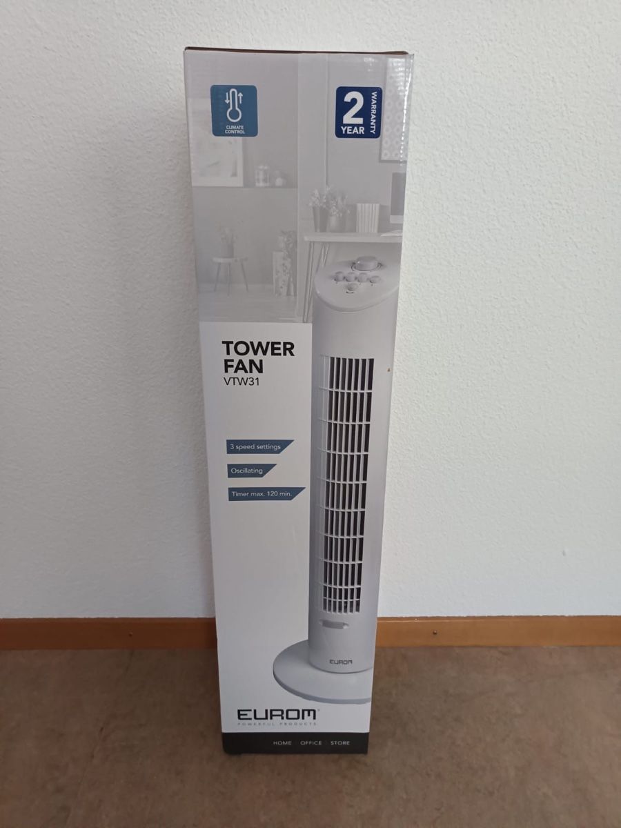 Ventilatoren: Neuer Eurom Turmventilator noch original verpackt.  – Neu und originalverpackt aus Buchs SG von sem_vd5r