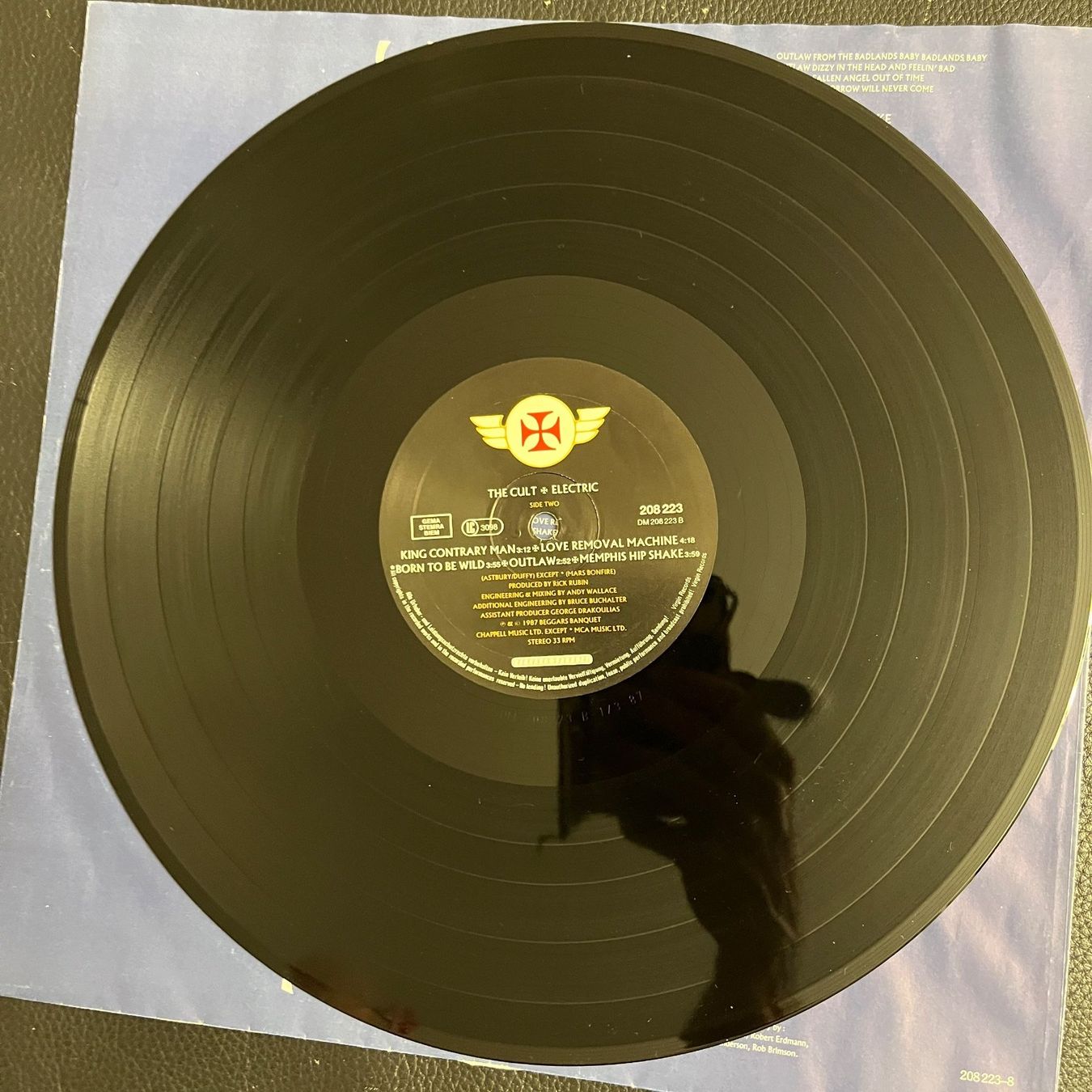 Dischi in vinile: The Cult - Electric - Vinyl LP – Usato da Lenzburg venduto da sch_lml8 4