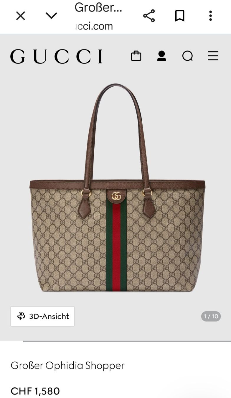 Gucci Taschen: Gucci Ophidia Shopper – Neu (gemäss Beschreibung) aus Wetzikon ZH von anci06 6