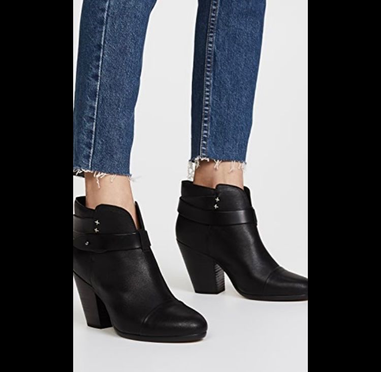 Scarpe da donna: RAG & BONE - Stiefeletten Ankleboots - Leder - schwarz – Usato da Bern venduto da Leppi2 1