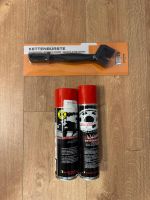 Motorrad Kettenpflege-Set – Kettenreiniger, Kettenspray