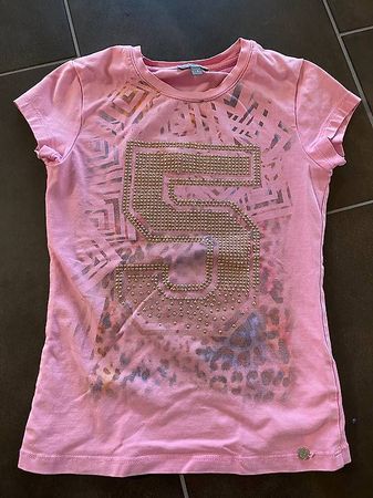 TShirt pink mit Strass Gr 7 Jahren