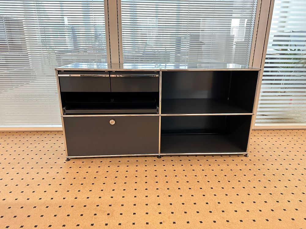 USM Sideboard / Organisation Möbel 2x2 Anthrazitgrau (Gebraucht) in ...
