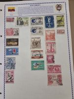 Exotische Briefmarken Kuba, Kolumbien
