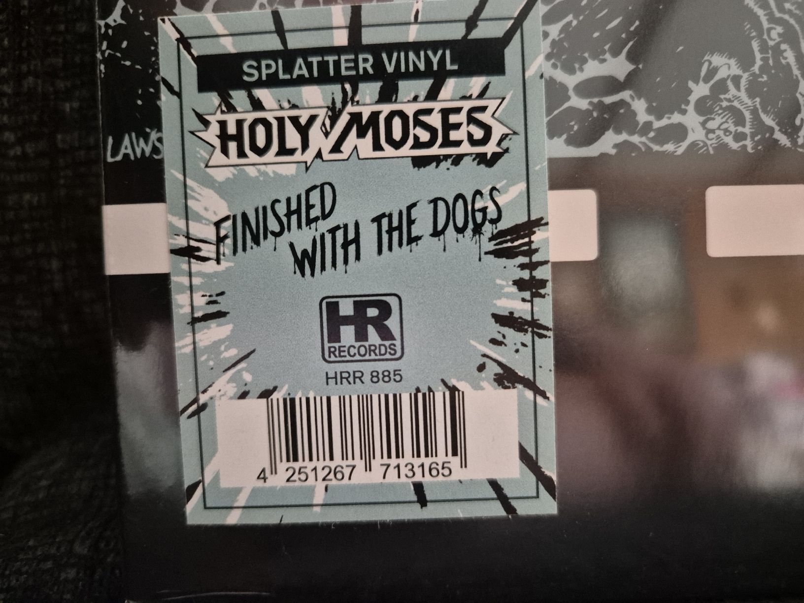 Dischi in vinile: Holy Moses - Finished With The Dogs LP – Nuovo e nell'imballaggio originale da Thun venduto da Kissthis 1