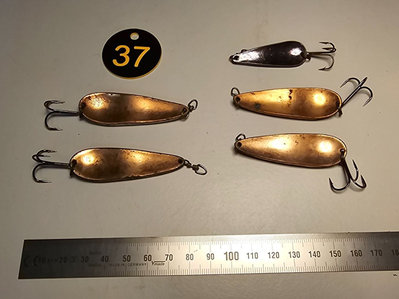 Stucki Thun Esche: Angelköder Köder Löffel Blinker 6er Set Mozzi 1er 2er – Usato da Abtwil SG venduto da Fischerei_Artikel 1