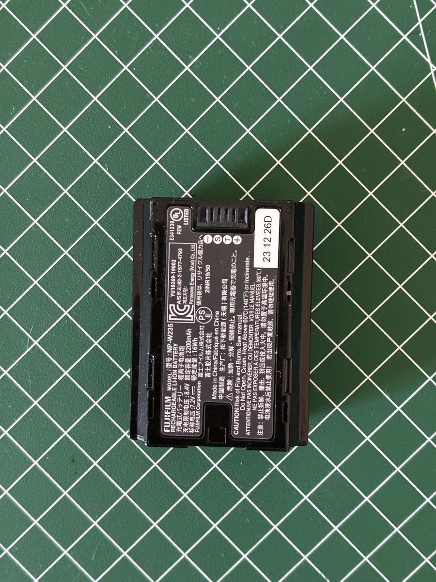 Fujifilm Batterie: Fujifilm np-w235  – Usato da Bellinzona venduto da mos_8ytw 1
