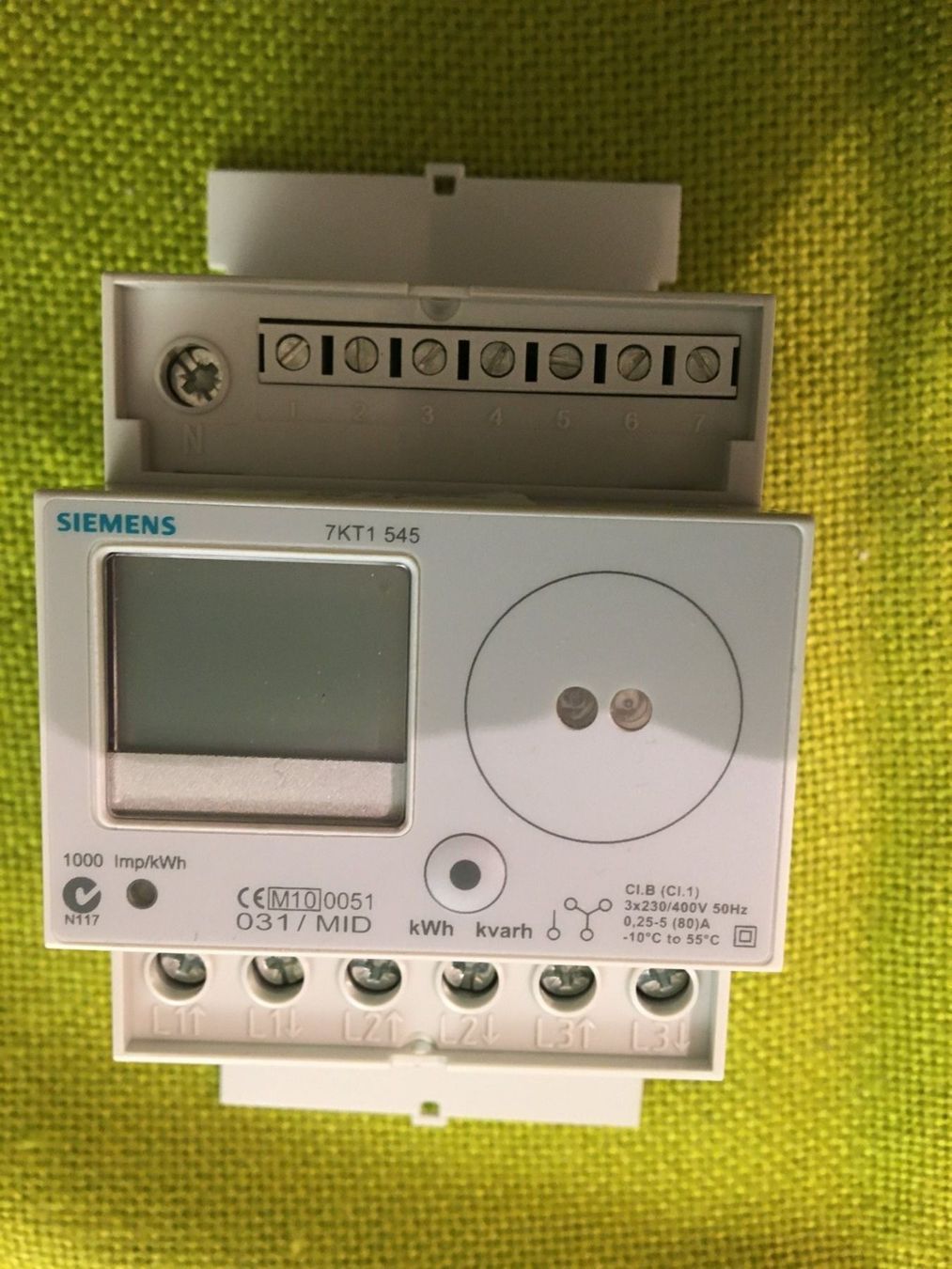Siemens Misurare: Elektrozähler 7KT1 545 von Siemens – Usato da Binz venduto da Dsc1