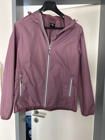 Regenjacke von Crane, Grösse 40/42,  helles violett