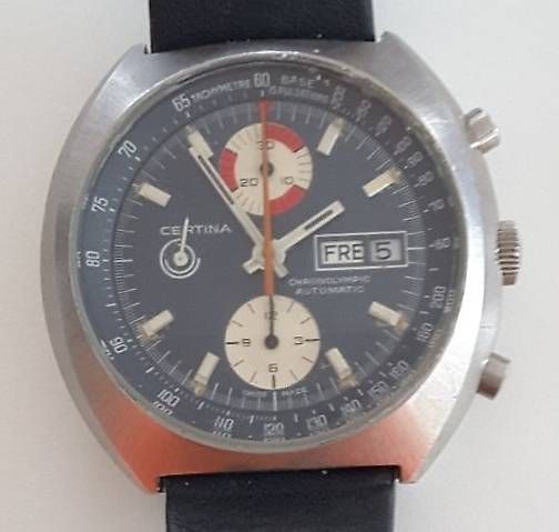 Orologi: Certina Chronolympic Automatic Chronograph  Vintage 1970er  – Usato da Ittigen venduto da halloamy