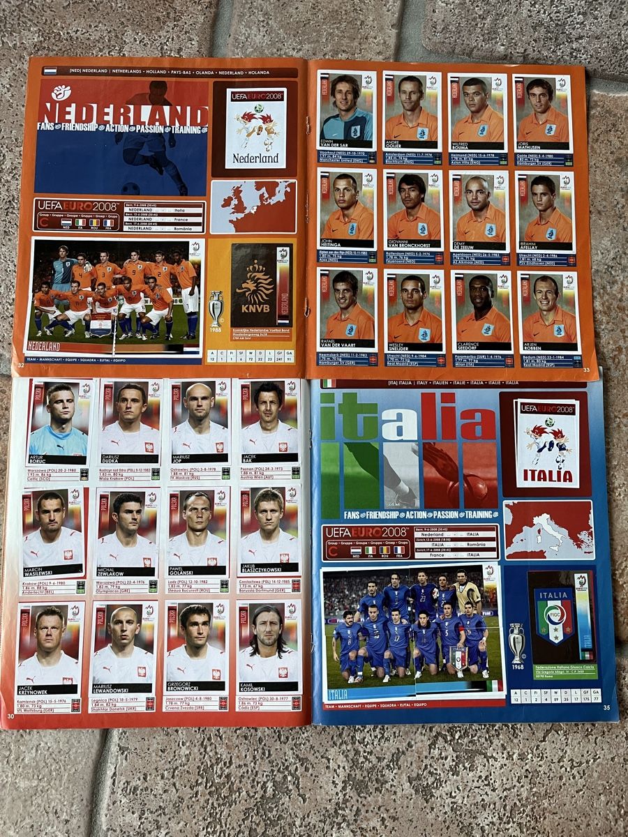Panini Alben: Album Panini Euro 2008 complet – Gebraucht aus Massongex von Marthi_99 1