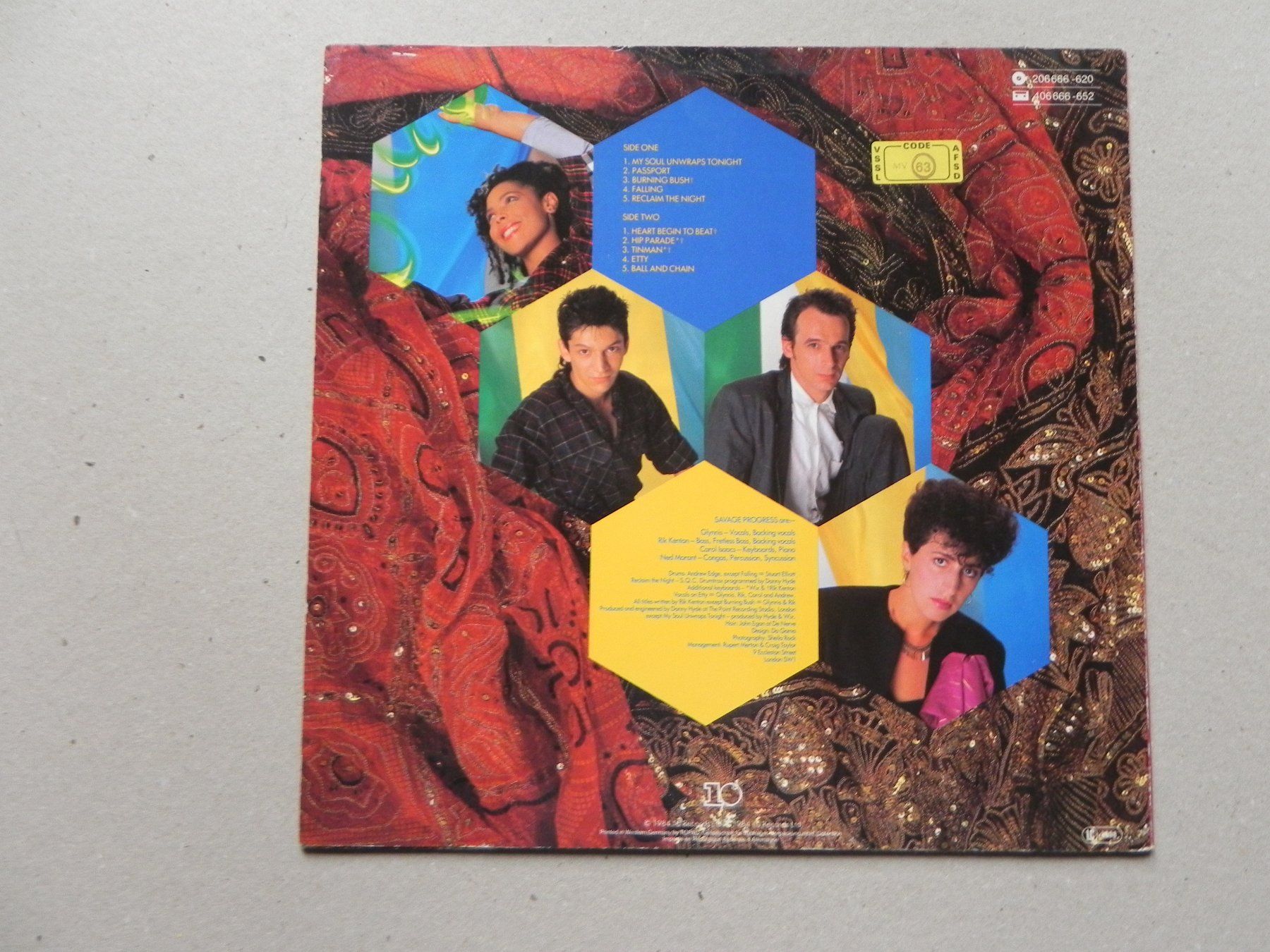 Dischi in vinile: LP Engl. Synth Pop / New Wave Band Savage Progress 1984 – Usato da Siebnen venduto da krimsie 1