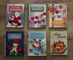 6 Bastelbücher Weihnachten diverse Autoren gebraucht