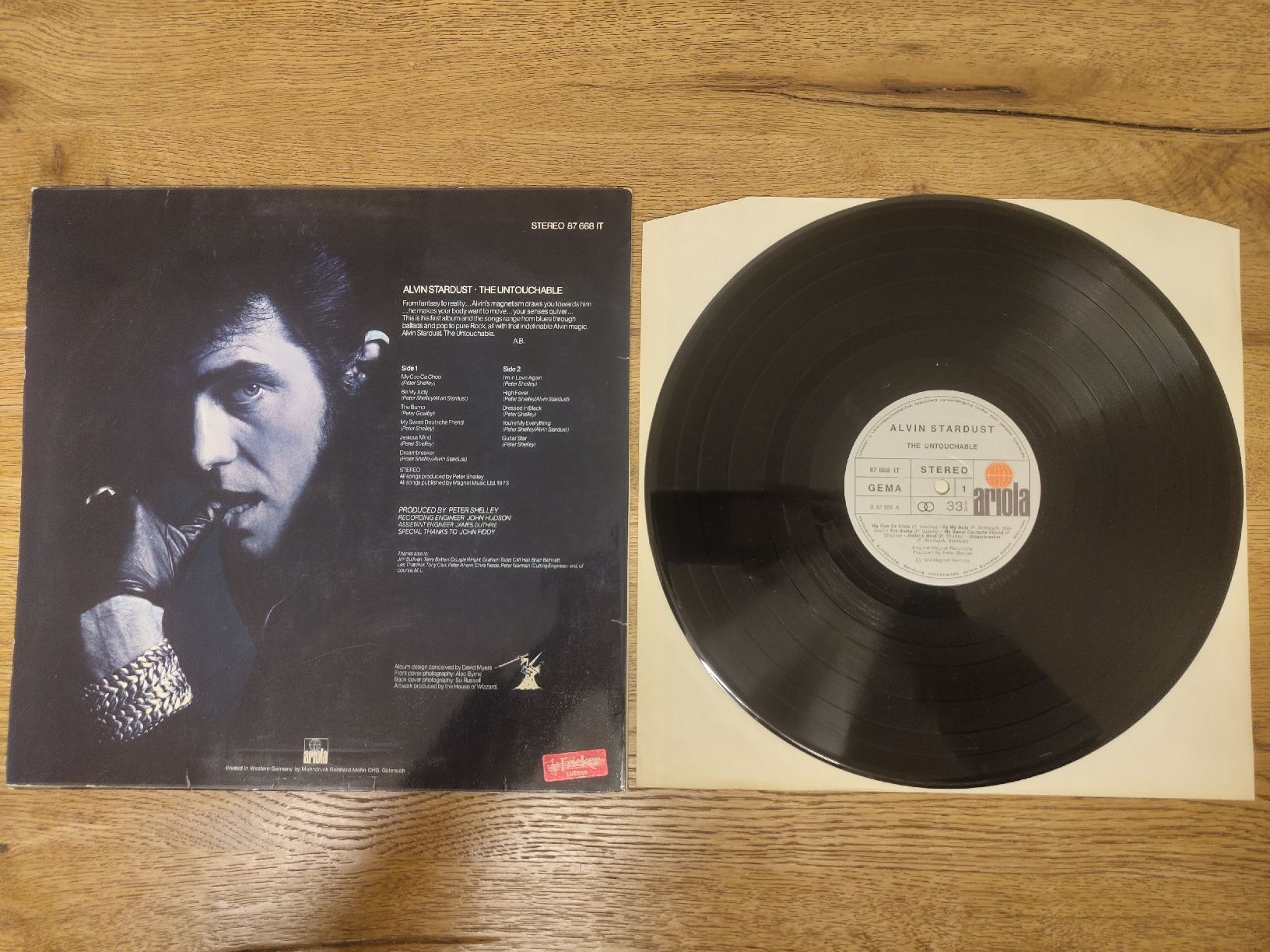 Dischi in vinile: Alvin Stardust - The Untouchable - Vinyl – Usato da Basel venduto da mariablanka 1