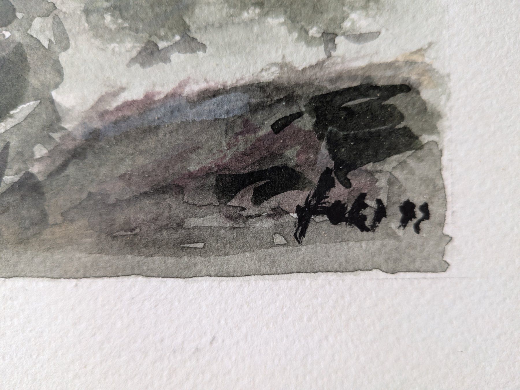 Gemälde: Aquarell signiert – Gebraucht aus Emmen von magelan 1