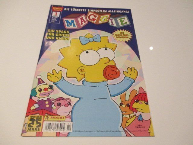 Simpsons  Comic  Maggie  1  sehr selten (Neu (gemäss Beschreibung ...