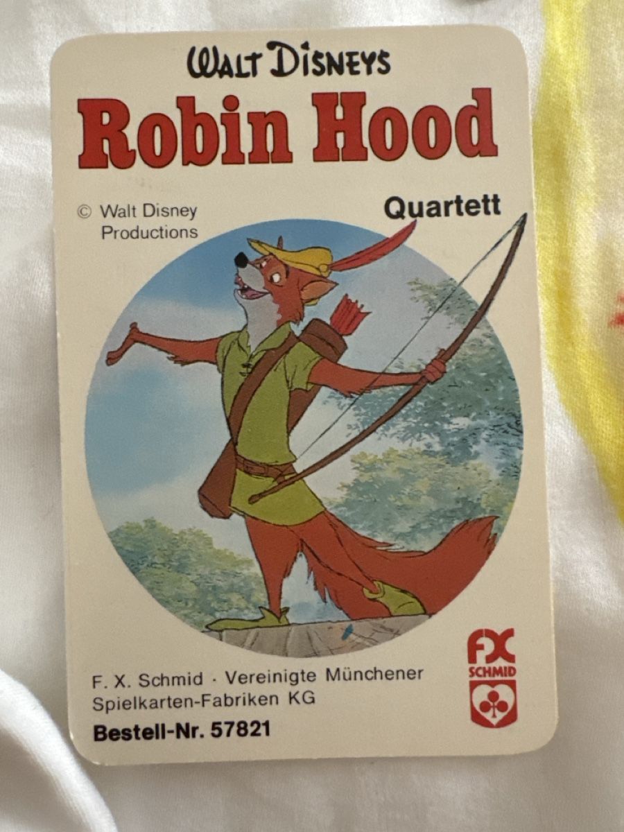 Jeux: Disney Robin hood quartett – D'occasion à Zürich par funkelnderstern 2