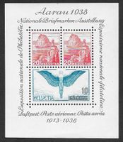 1938: Aarauer-Block Nr.W11 **