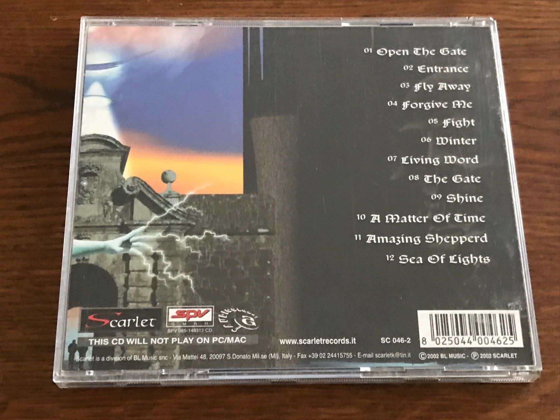 CD: ETERNA - The Gate - Brazil Metal – Usato da Buchs AG venduto da Archie 2