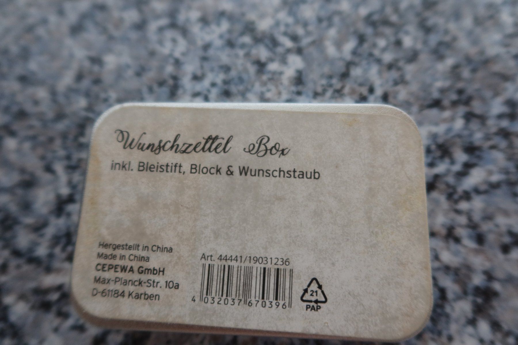 Libri: Wunschzettel Box – Nuovo e nell'imballaggio originale da Täuffelen venduto da Cindybussy 1