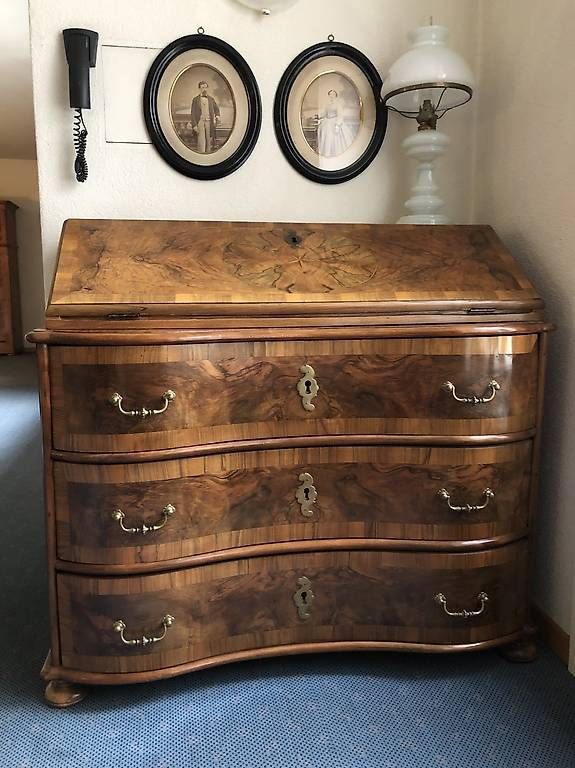 Scrivanie: Original Barock Schreib-Kommode 18 Jh. – Usato da Solothurn venduto da Frischfisch