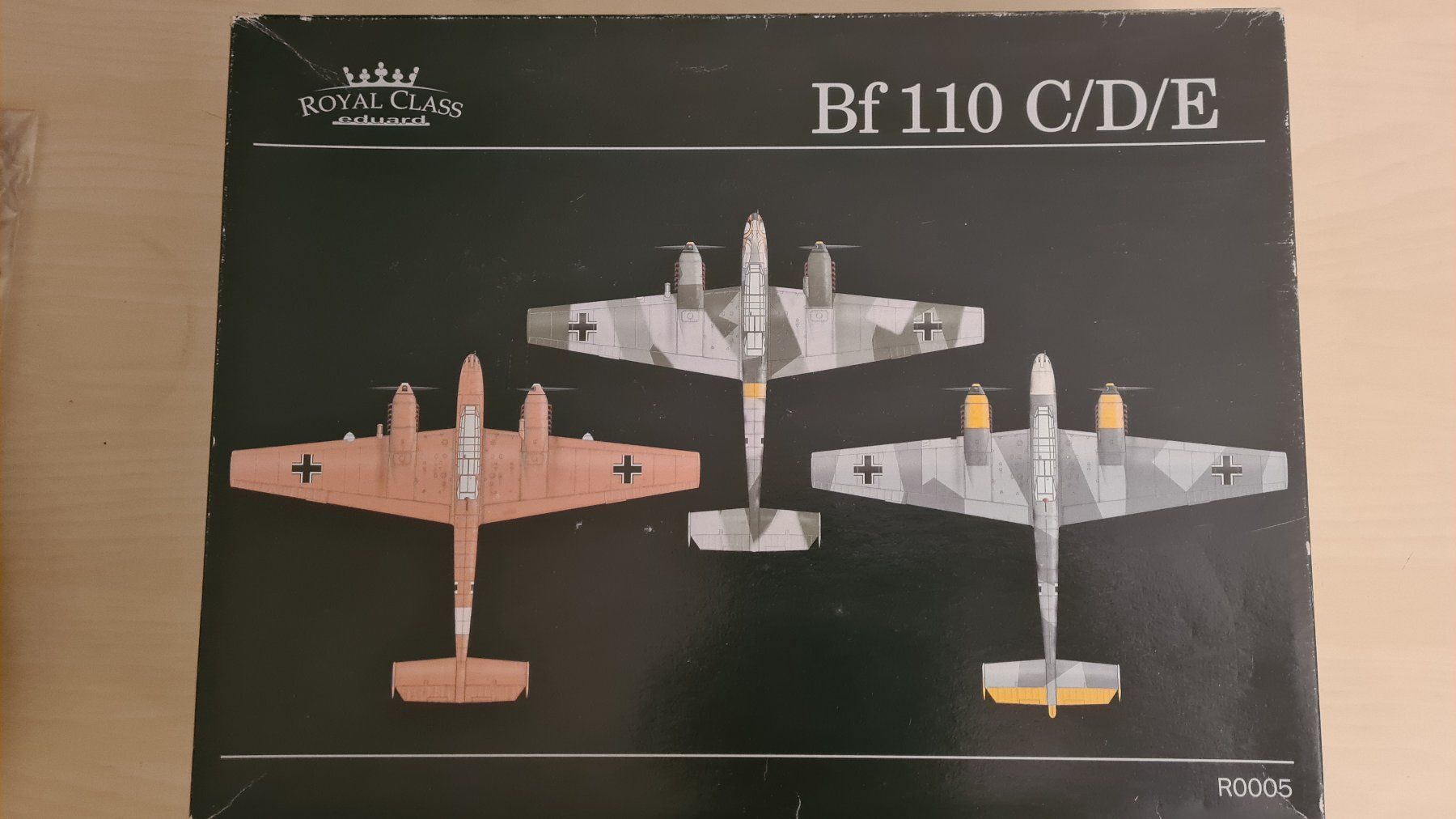 Kit di modellismo & Modellini statici: 1:48 Messerschmitt Bf 110 C/D/E - Royal Class Eduard R0005 – Usato da Bassersdorf venduto da jackbmw