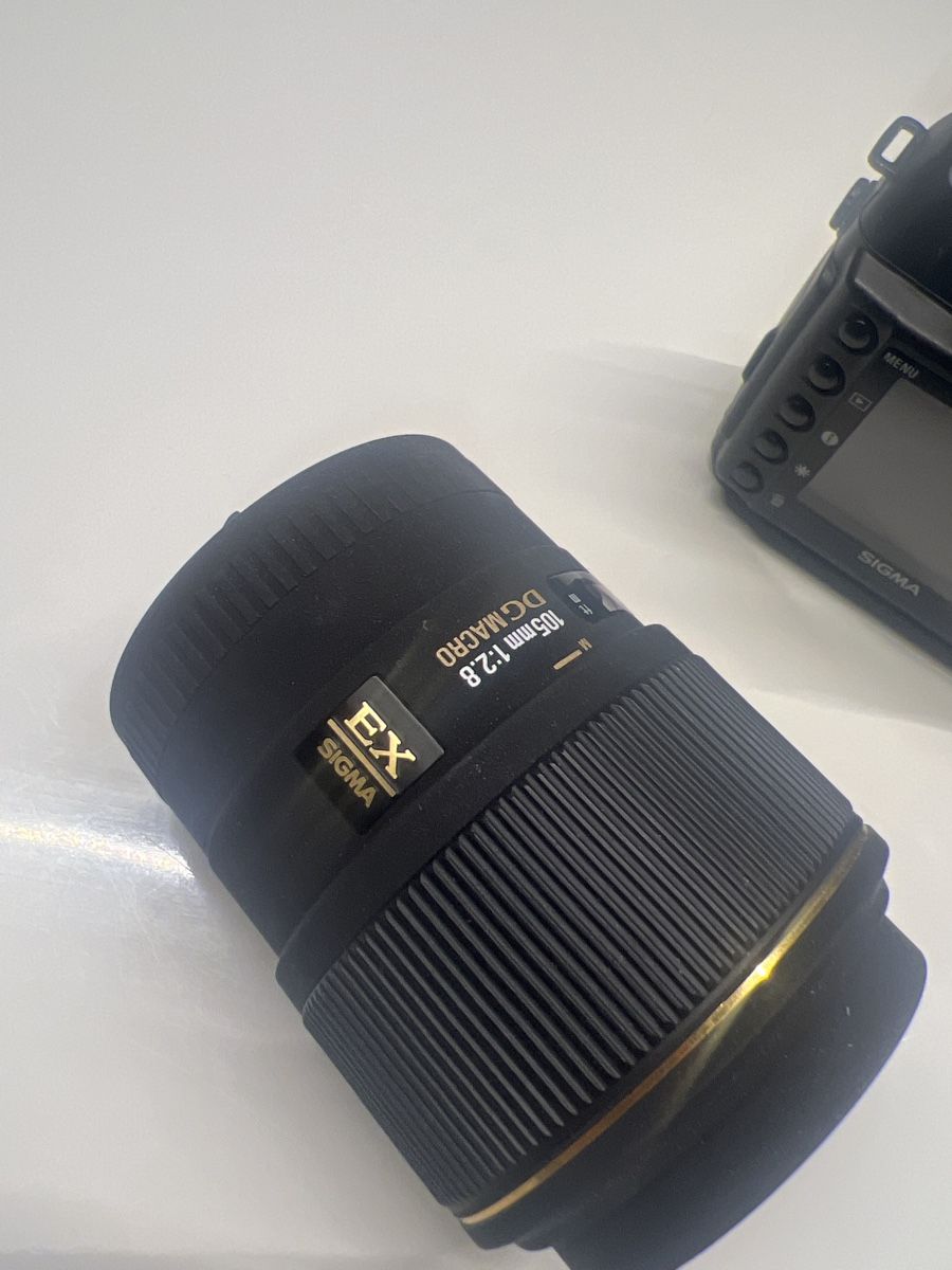 Sigma Fotocamera: Kit Photo Sigma: Appareil, Objectif 105mm et Flash Macro – Usato da Ipsach venduto da Worrior23 3