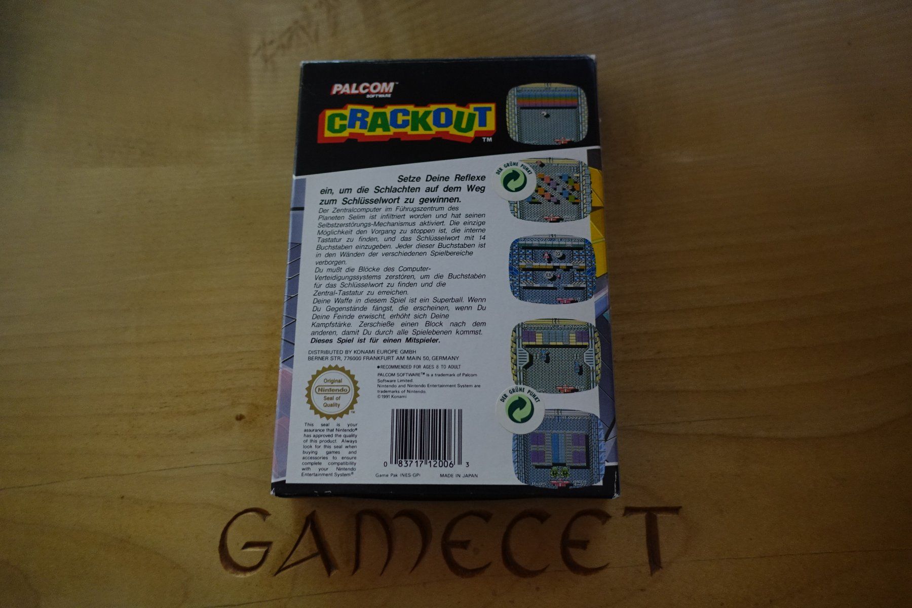 Nintendo Giochi: Crackout – Usato da Steinach venduto da Gamecet 5