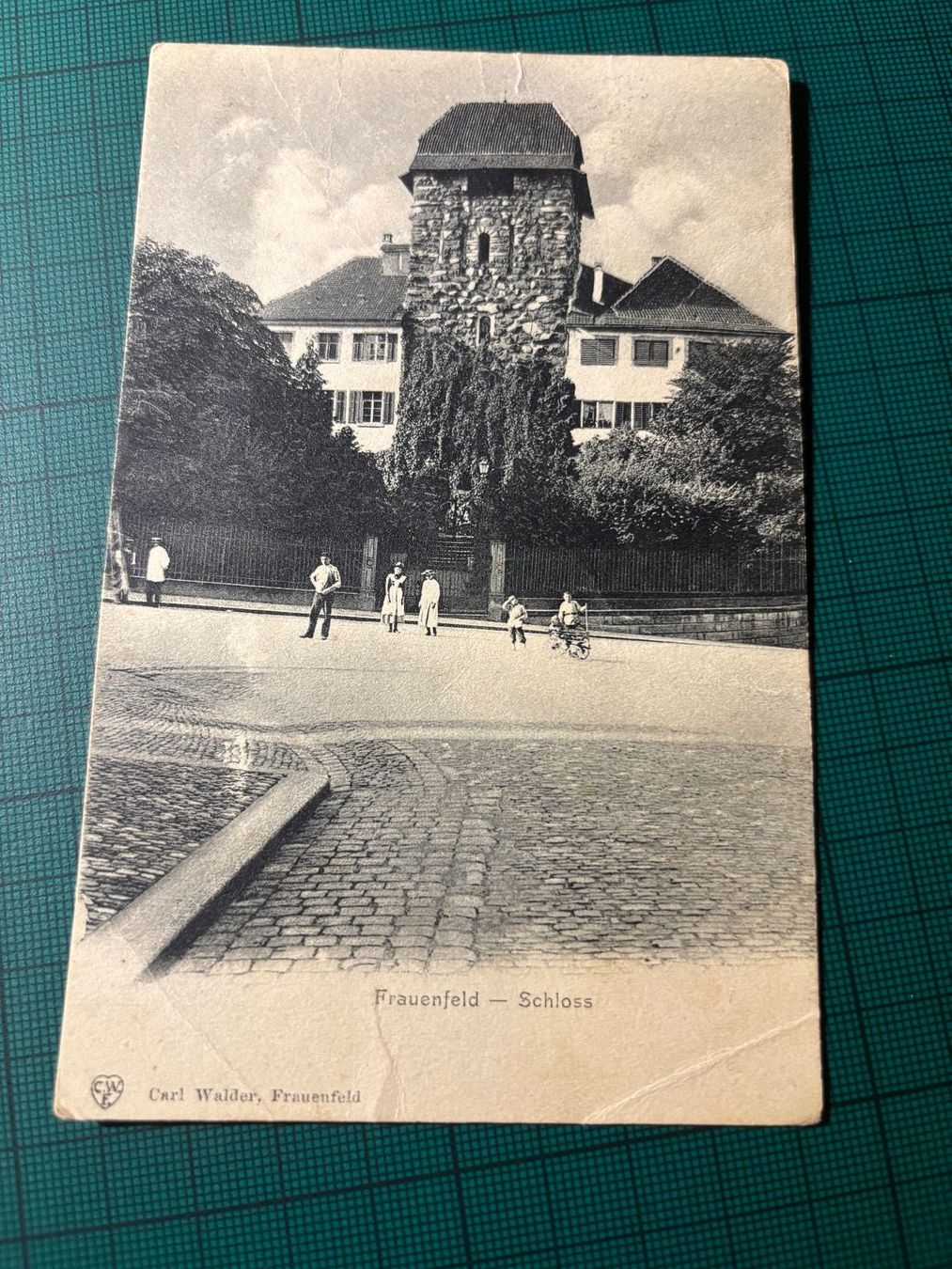 Cartoline postali: AK Frauenfeld Schloss 1909 – Usato da Utzenstorf venduto da Rose0303 1