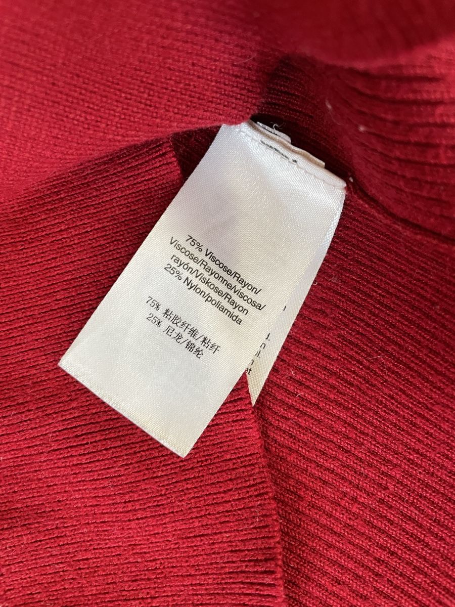 DKNY Pullover & Sweatshirts: Pull DKNY rouge avec fermeture éclair, taille M – Neu (gemäss Beschreibung) aus Vuippens von ale_6gkb 9