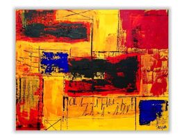 Patrick Motyl «Lebenszeugnis», tolles Original-Acrylbild