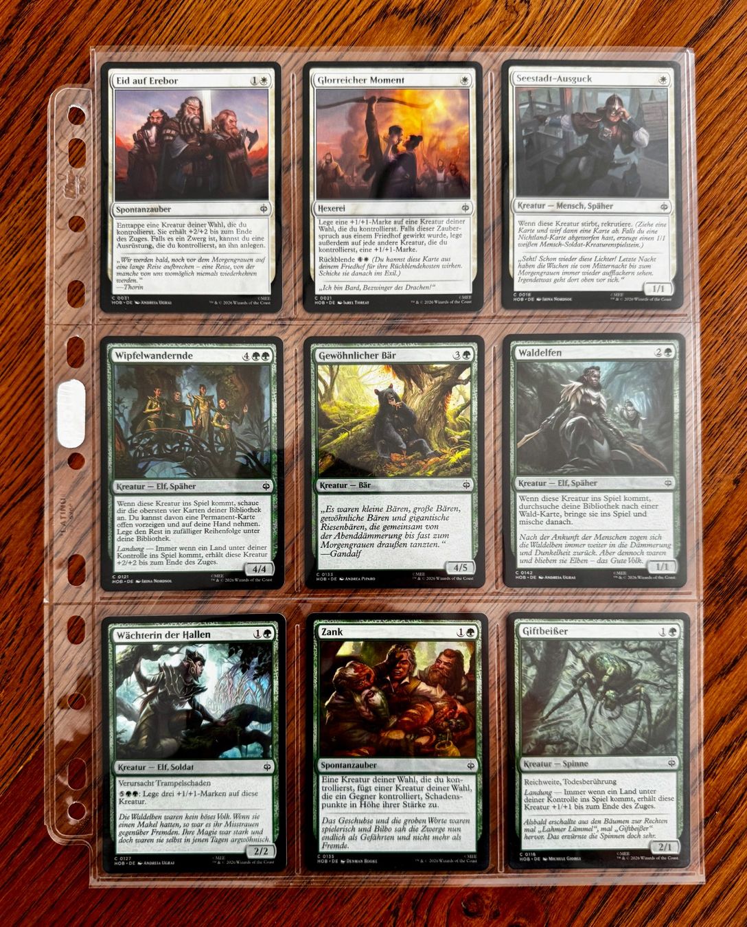 Magic The Gathering Sammelbilder & Trading cards: 65 Commons The Hobbit NM D – Neu (gemäss Beschreibung) aus Rechthalten von hosme_be 1