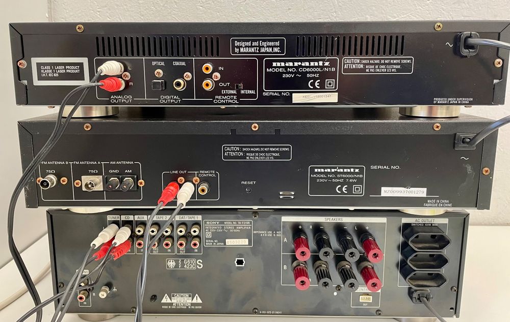 Marantz/Sony 3 Komponenten Stereo Anlage 4
