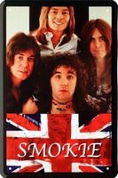 Blechschild-SMOKIE- GRUPPENBILD