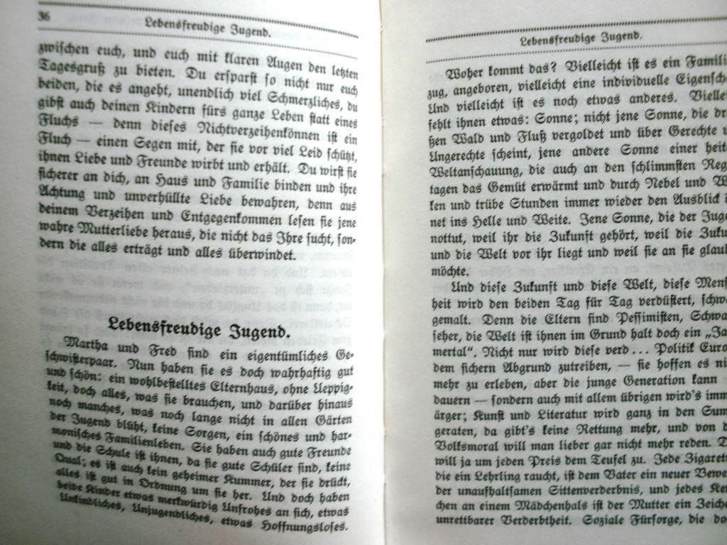 Libri: Eltern und Kinder; Marie Steiger-Lenggenhager – Usato da Grenchen venduto da Kogi7 4