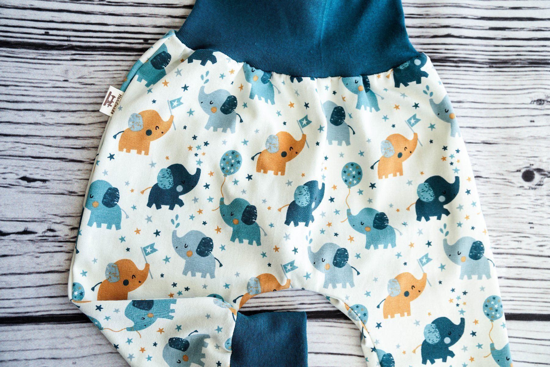 Pantaloni: Pumphose mit Elefantan  Gr.68/74 - NEU – Nuovo e nell'imballaggio originale da Zürich venduto da sambaum 2