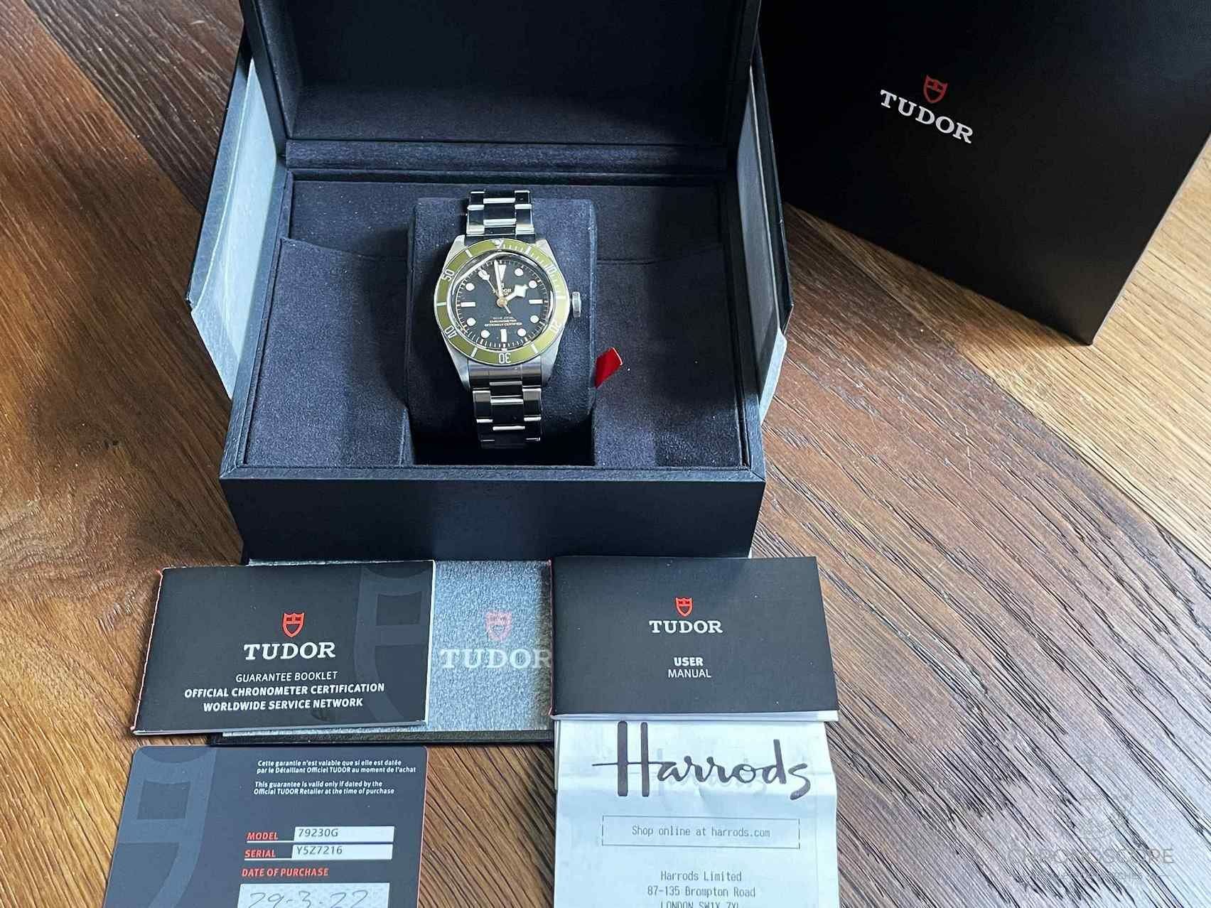 Tudor Orologi: Tudor Black Bay Harrods – Usato da Luzern venduto da ChronoScope6004 8