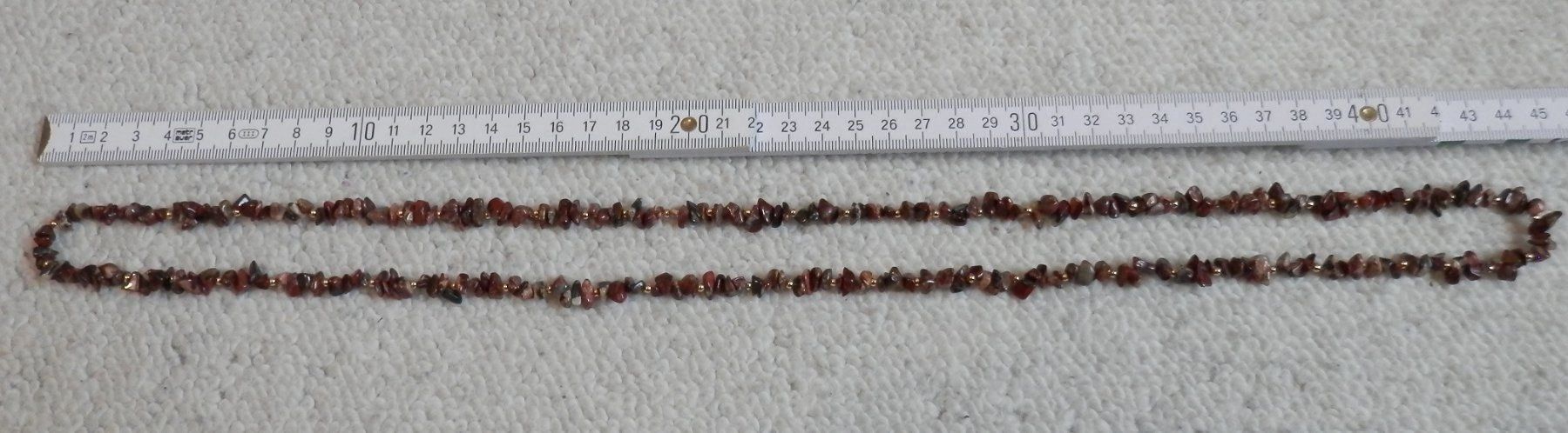 Catenine: Schmuck Halskette Jaspis Splitter – Usato da Steffisburg venduto da pbegger 1
