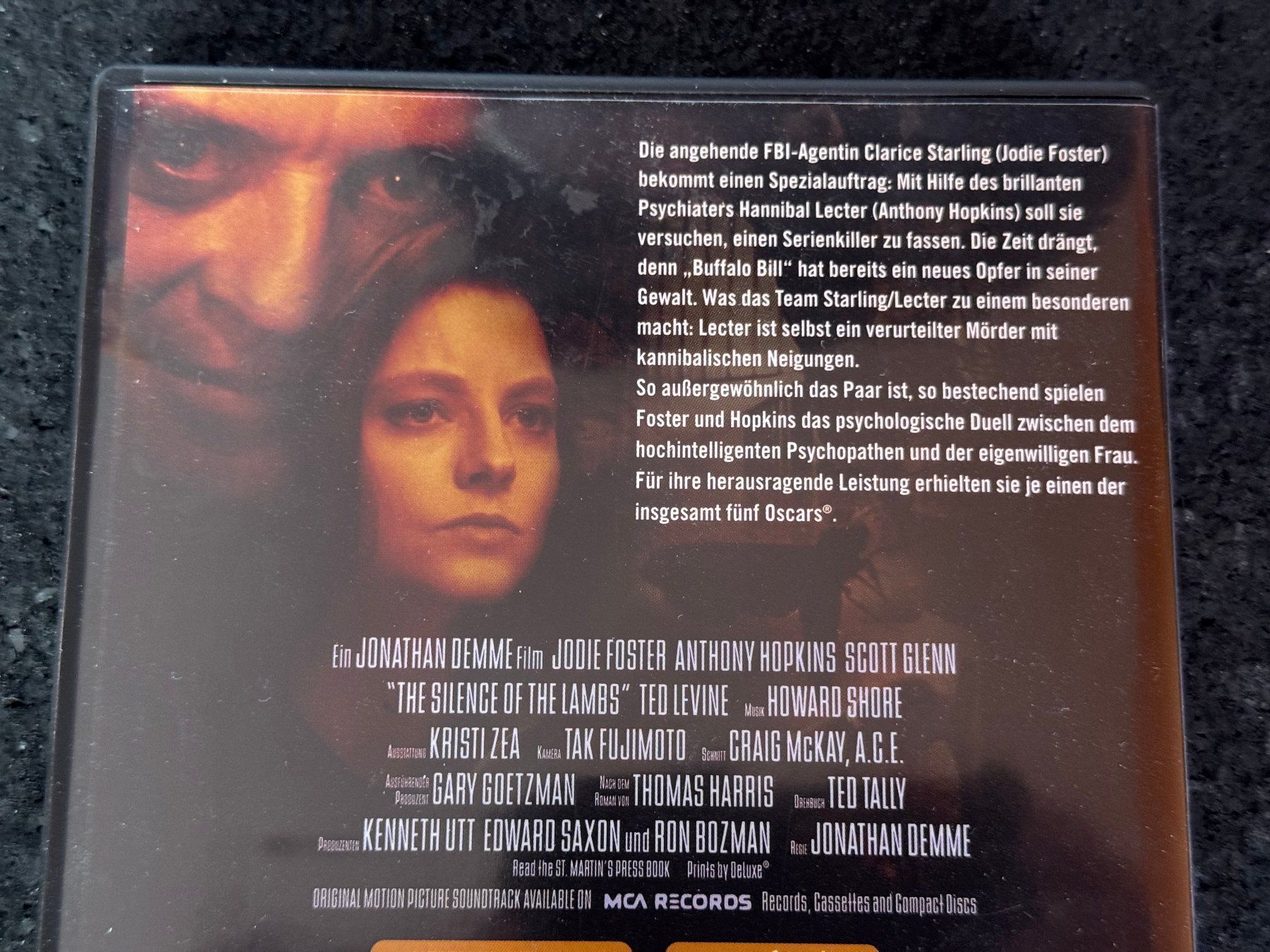 Alle DVDs: Das Schweigen Der Lämmer Thriller DVD DE/EN/SP – Gebraucht aus Fribourg von tschjoly 2