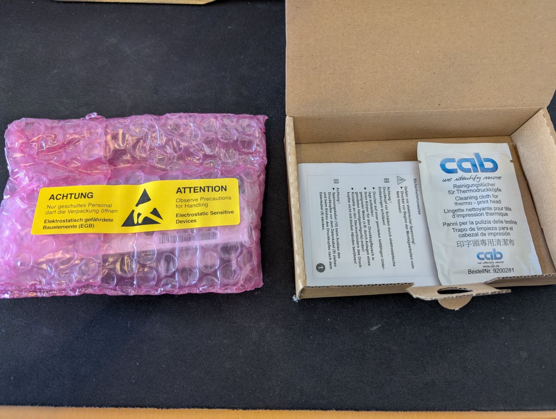 Filamento: CAB A4+ 600DPI Printhead / New / 10 pcs. – Nuovo e nell'imballaggio originale da Ottenbach venduto da Print_Spez 1