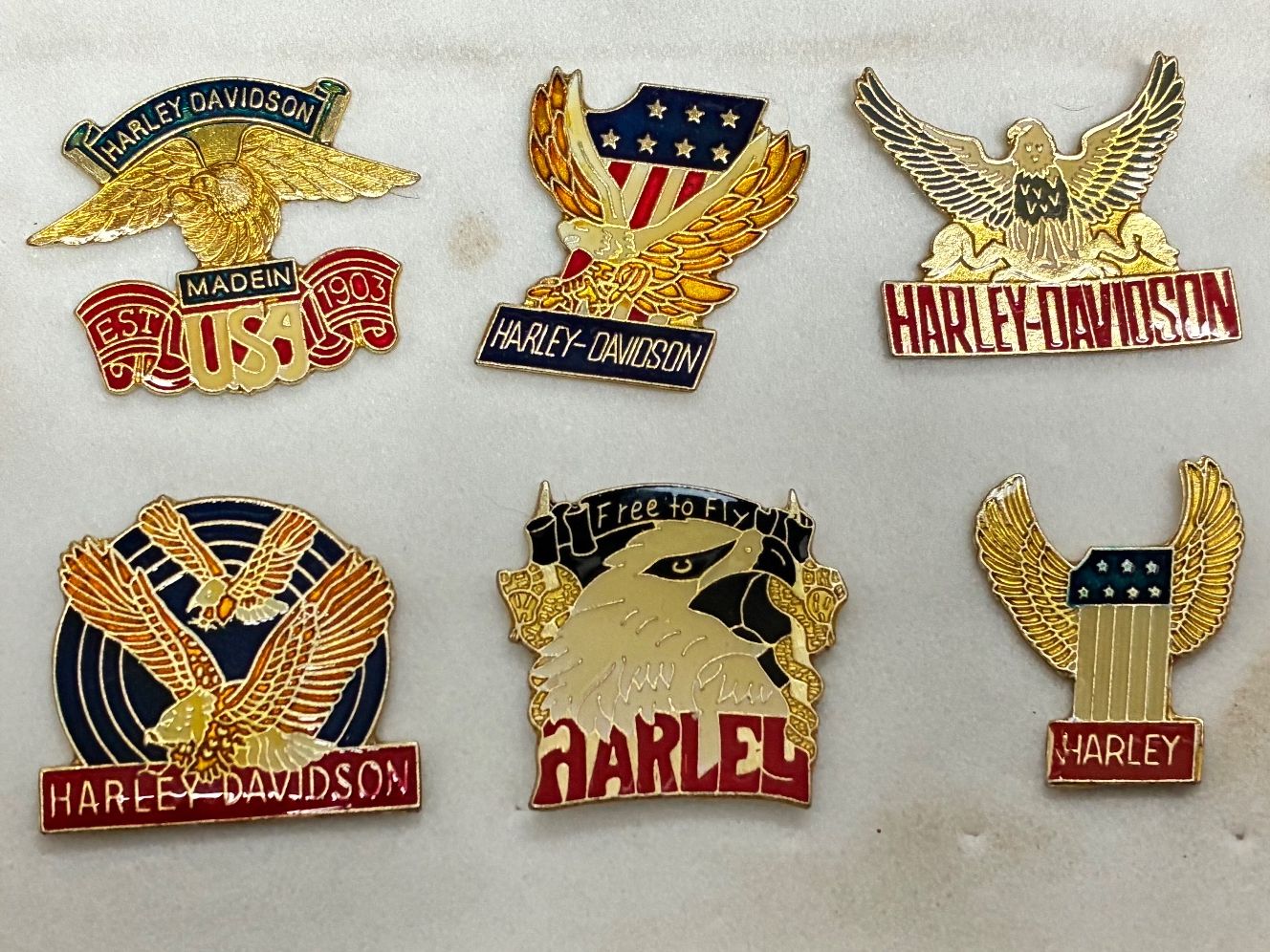 Harley-Davidson Placchette & Badge: Harley Davidson Pin – Usato da Horw venduto da adler65 2
