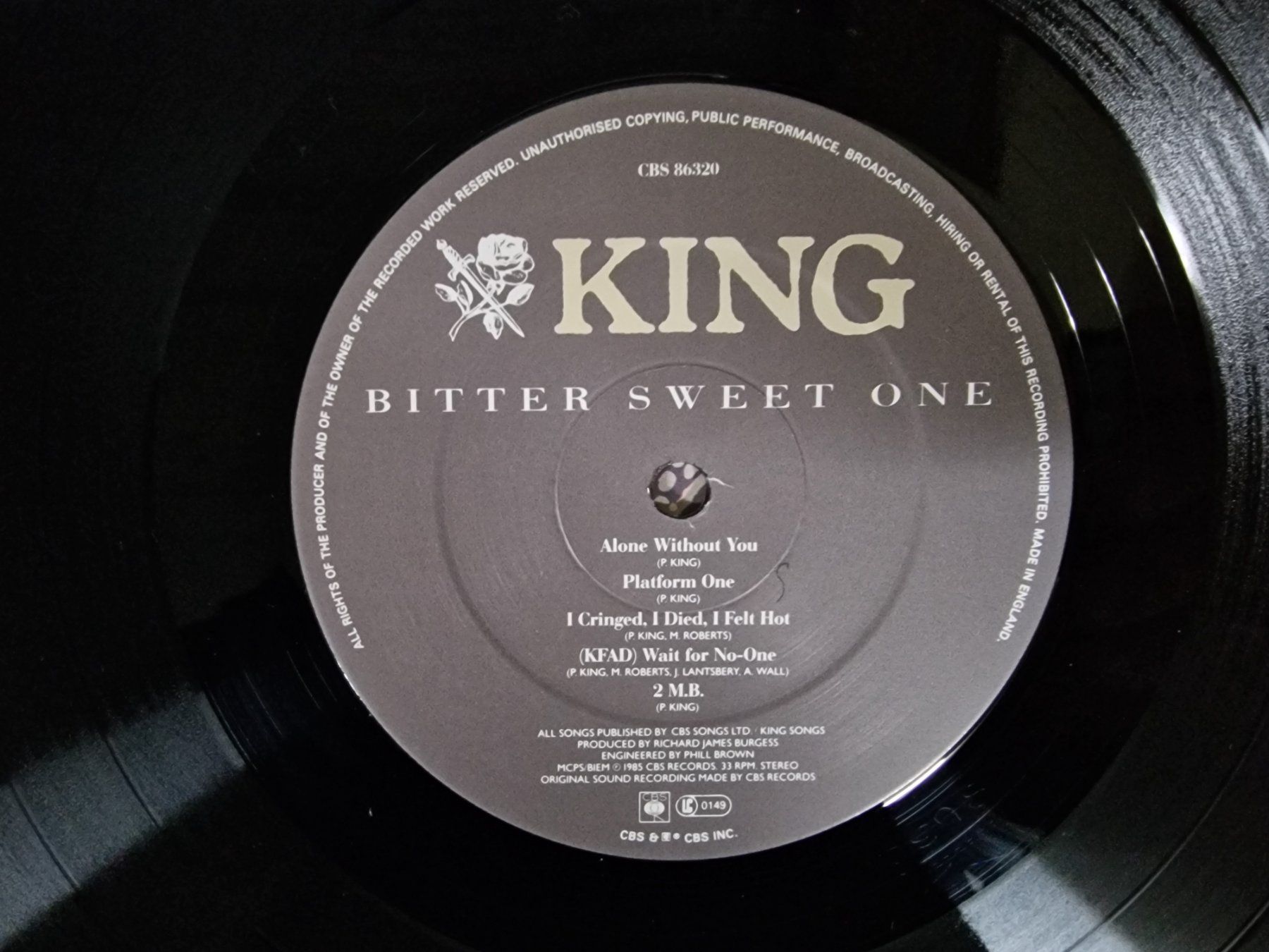 Dischi in vinile: King LP – Bitter Sweet – Usato da Root venduto da atelier22 2