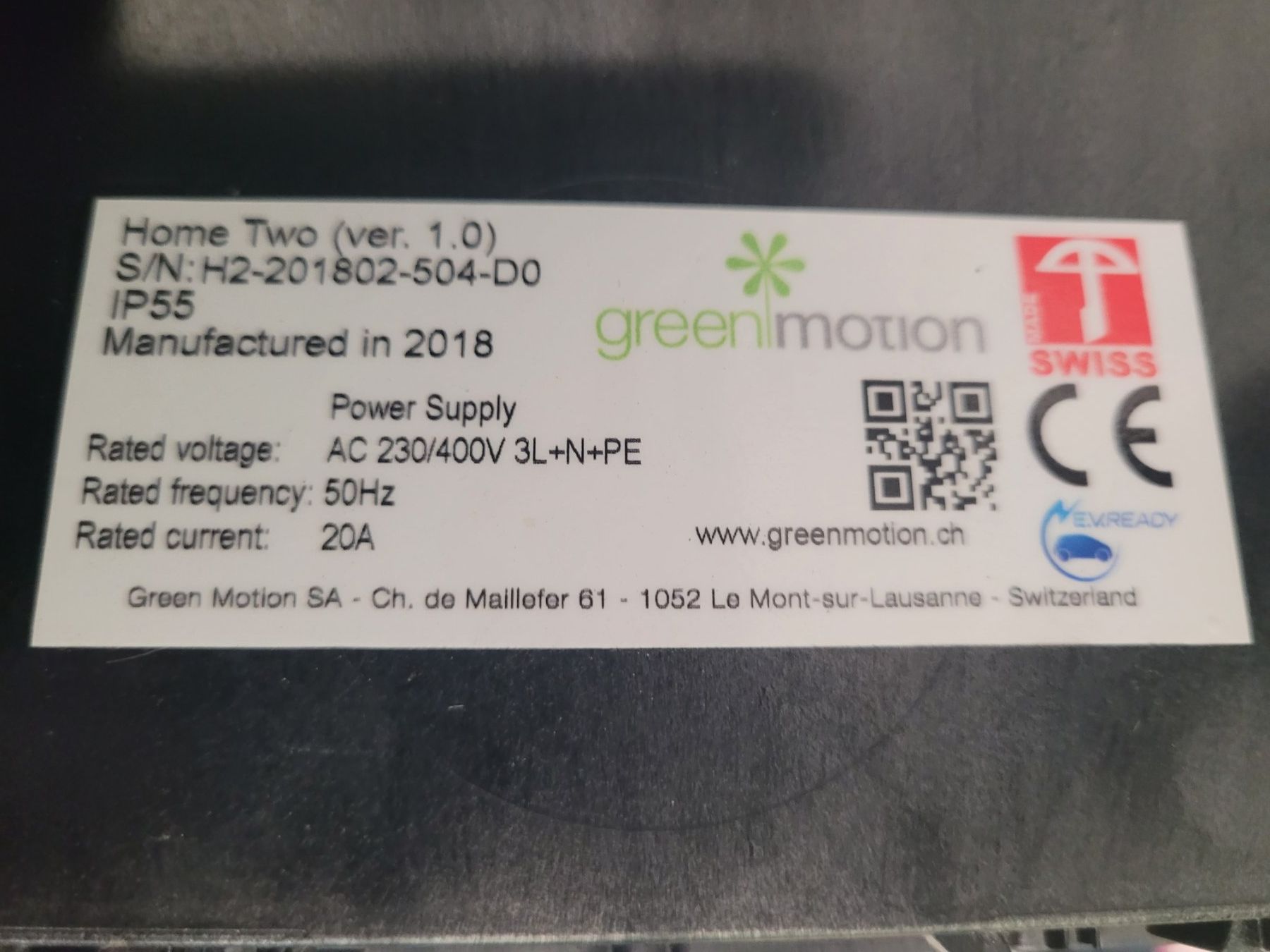 Batterie-Ladegeräte: Ladestation Occasion Greenmotion mit Ladekabel ca 5m – Gebraucht aus Mosnang von Therock 2