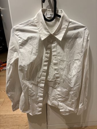 MNG Slim Fit White Shirt, XS - Great Condition!