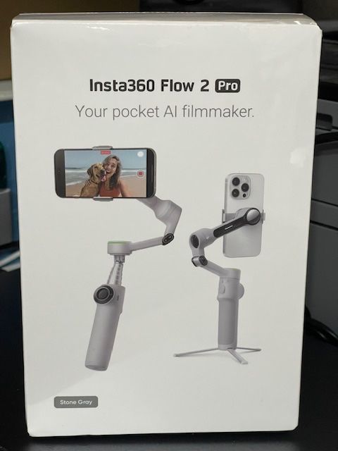Insta360 Treppiedi & Teste: Insta360 Flow 2 pro – Nuovo e nell'imballaggio originale da Horgen venduto da Elmax0