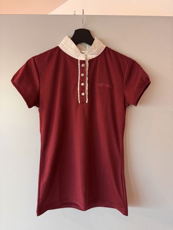 Tournier-Reitshirt Felix Bühler bordeaux Grösse S gebraucht