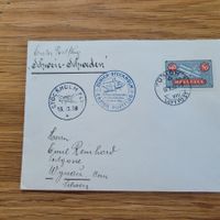 Luftpost Brief Zürich 1938 Stöckholm