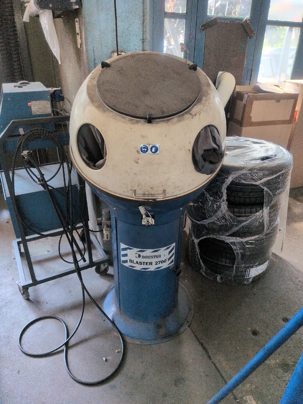Tutte le macchine: Sandstrahlkabine Drester Blaster 2700 – Usato da Wallenwil venduto da Hindu82