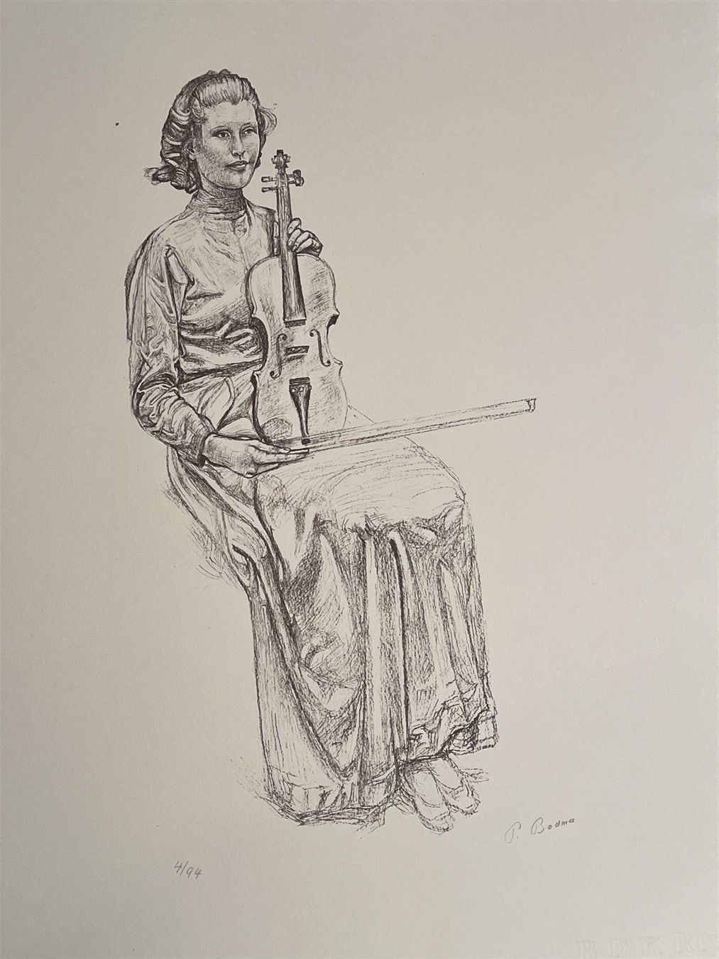 Grafica & Litografie: Paul Bodmer Original- Lithographie – Usato da Adliswil venduto da buch_und_kunst