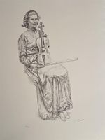 Paul Bodmer Original- Lithographie